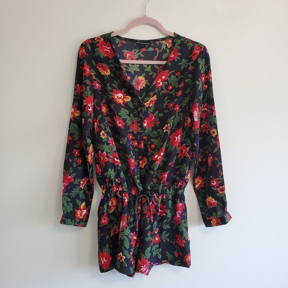 W118 by Walter Baker Long Sleeve Short Romper | Small